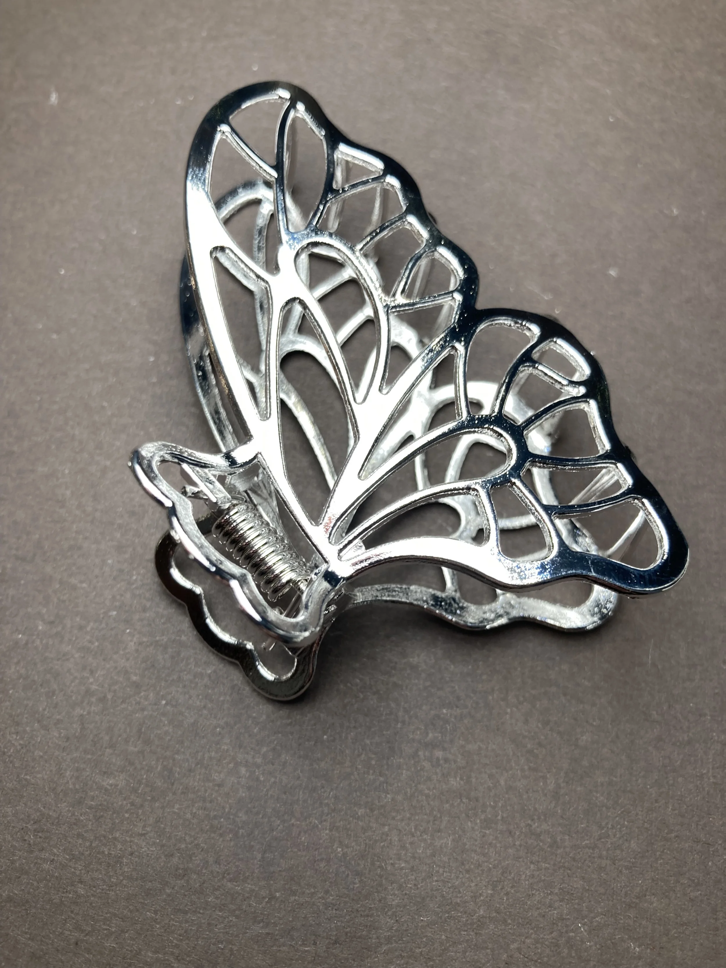 Butterfly Hair Clip, Metal Butterfly Clip — Tigerlillyshop Jewelry